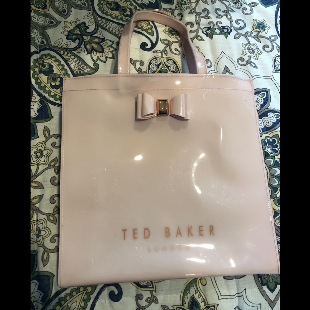 Ted Baker Rose Vinyl Shopper Tote